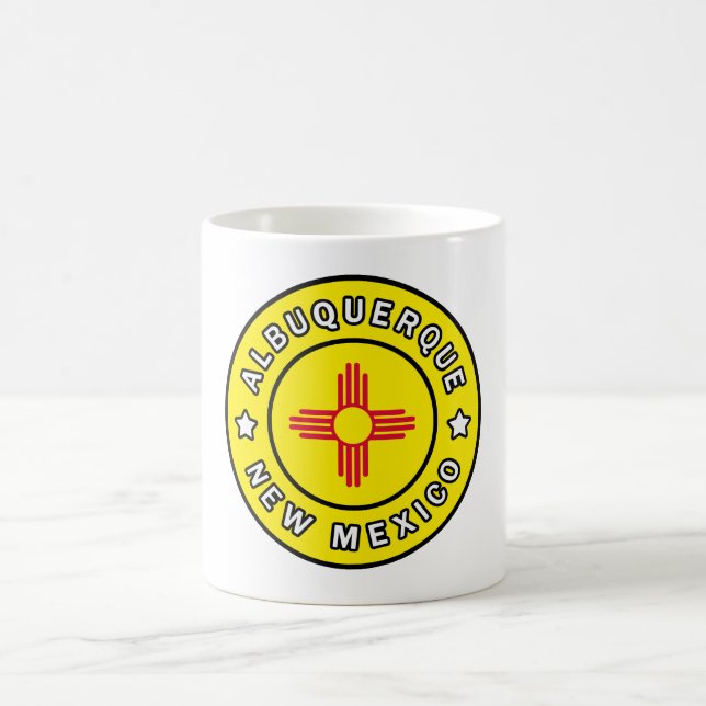 Albuquerque New Mexico Coffee Mug (Center)