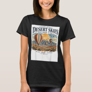 Albuquerque New Mexico Desert Hot Air Balloon T-Shirt
