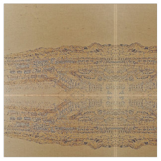 Albuquerque New Mexico Fabric