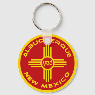 Albuquerque New Mexico Key Ring