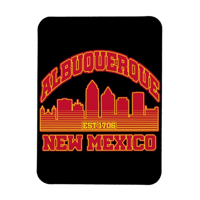 Albuquerque,New Mexico Magnet (Vertical)