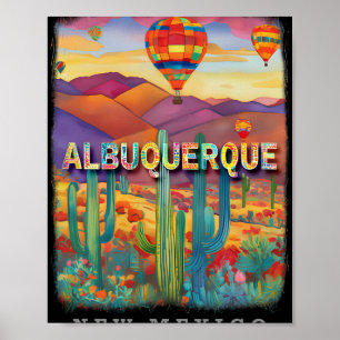 Albuquerque New Mexico Nm Desert Oasis Sd316 Poster