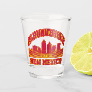 Albuquerque,New Mexico Shot Glass