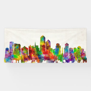 Albuquerque New Mexico Skyline Banner