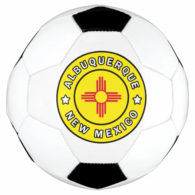Albuquerque New Mexico Soccer Ball (Front)