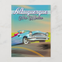 Albuquerque New Mexico travel poster