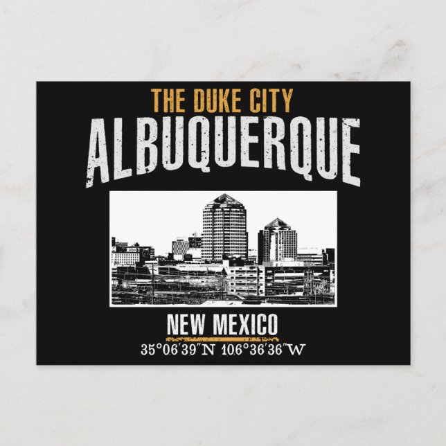 Albuquerque Postcard (Front)