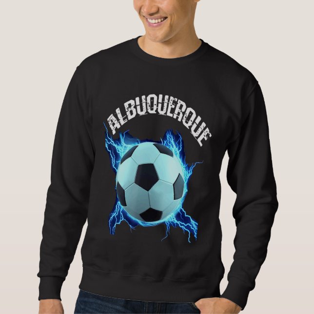Albuquerque Soccer Retro Sweatshirt (Front)