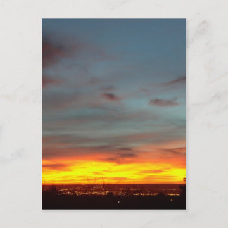 Albuquerque Sunset Postcard