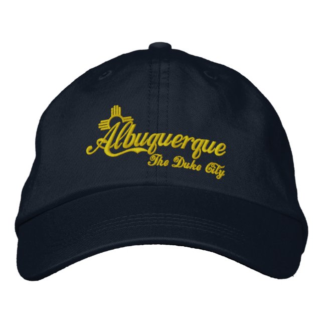 Albuquerque, The Duke City Embroidered Hat (Front)