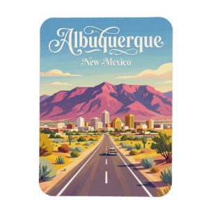Albuquerque USA Magnet