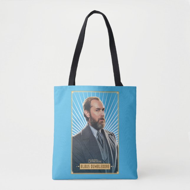 Albus Dumbledore Character Graphic Tote Bag (Front)