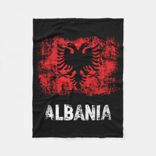 Albynian Patriot Albynia Independence Day Albynian Fleece Blanket