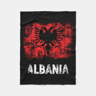 Albynian Patriot Albynia Independence Day Albynian Fleece Blanket