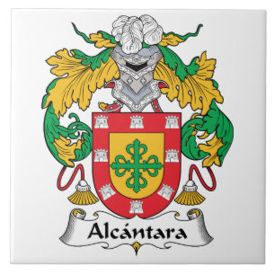 Alcantara Family Crest Tile