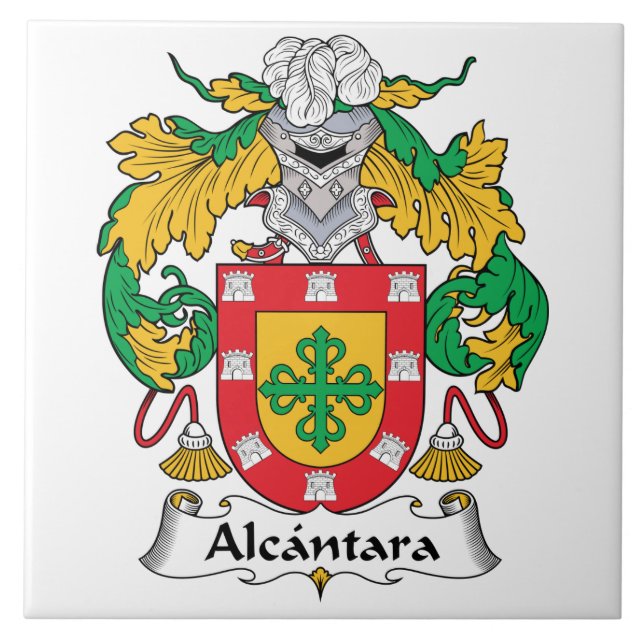 Alcantara Family Crest Tile (Front)