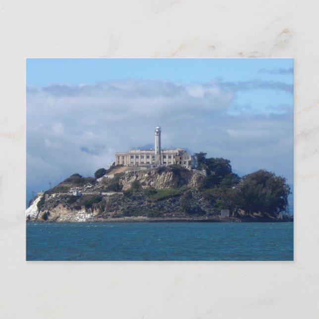 Alcatraz Island Postcard (Front)