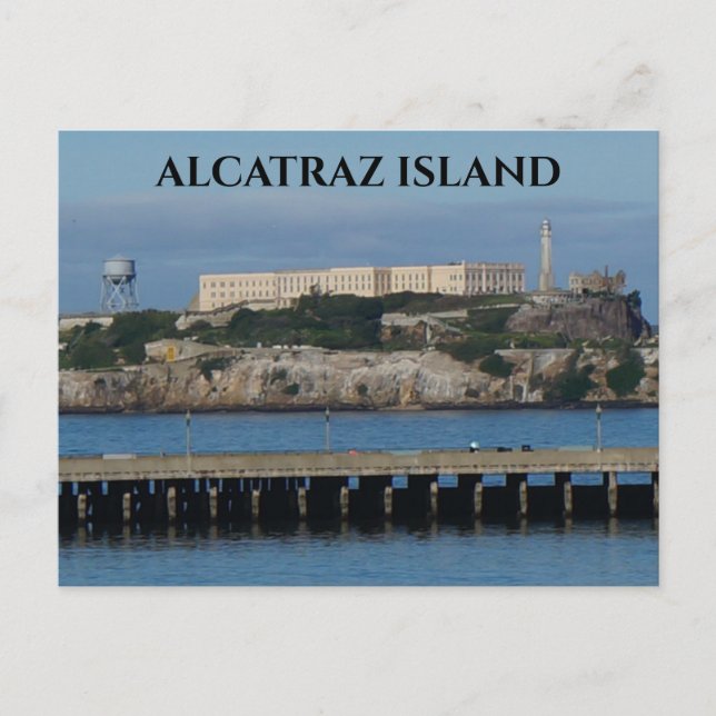 Alcatraz Island – San Francisco #6 Postcard (Front)