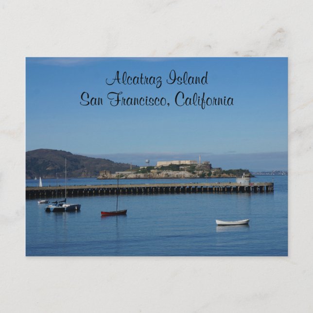 Alcatraz Island – San Francisco #6 Postcard (Front)