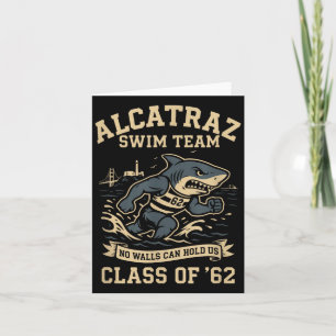 Alcatraz Penitentiary Swim Team  Card