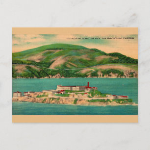 Alcatraz Prison Postcard