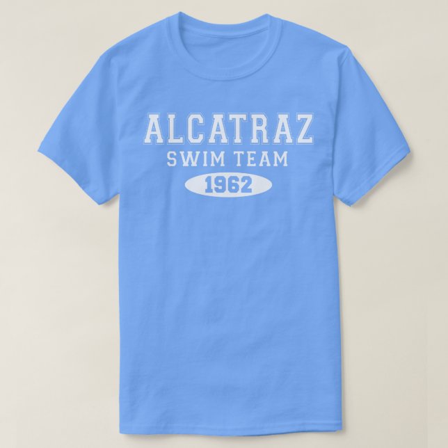 Alcatraz Swim Team 5 T-Shirt (Design Front)