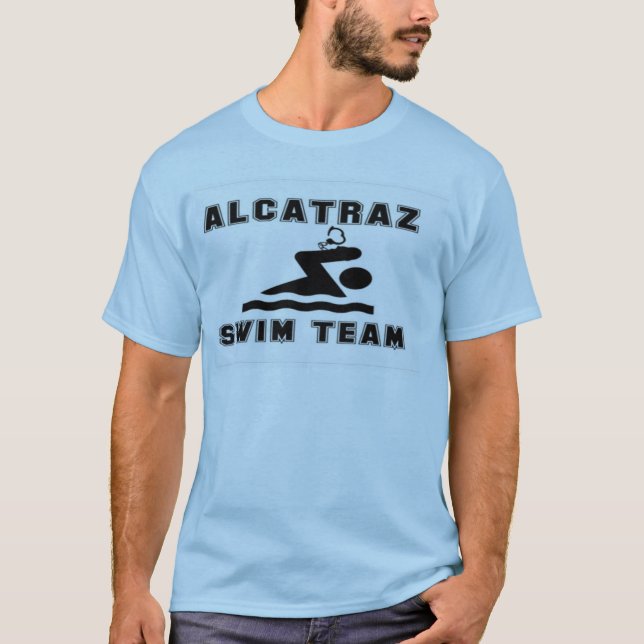 Alcatraz Swim Team Tee Shirt (Front)