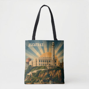 Alcatraz tote bag