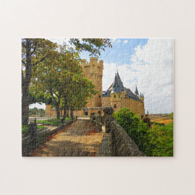 Alcazar (Castle) of Segovia, Spain - Puzzle (Horizontal)