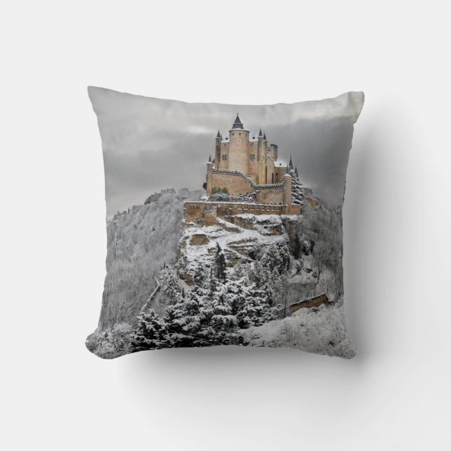 Alcazar de Segovia, Spain Cushion (Front)