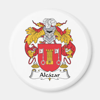 Alcazar Family Crest Magnet