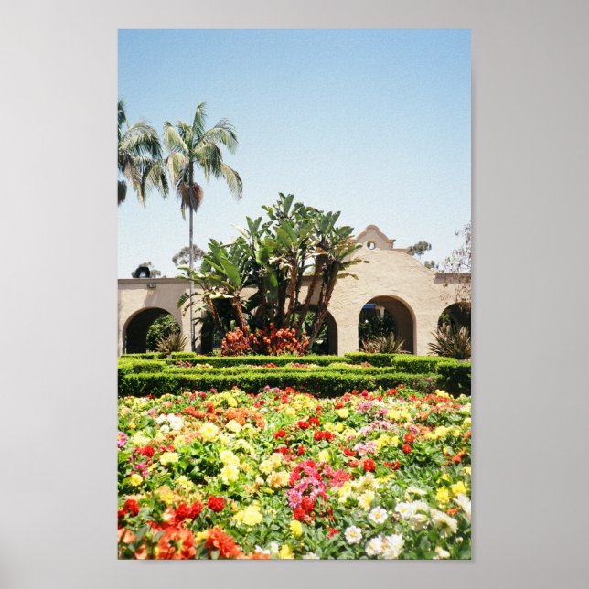 Alcazar Garden California Poster (Front)