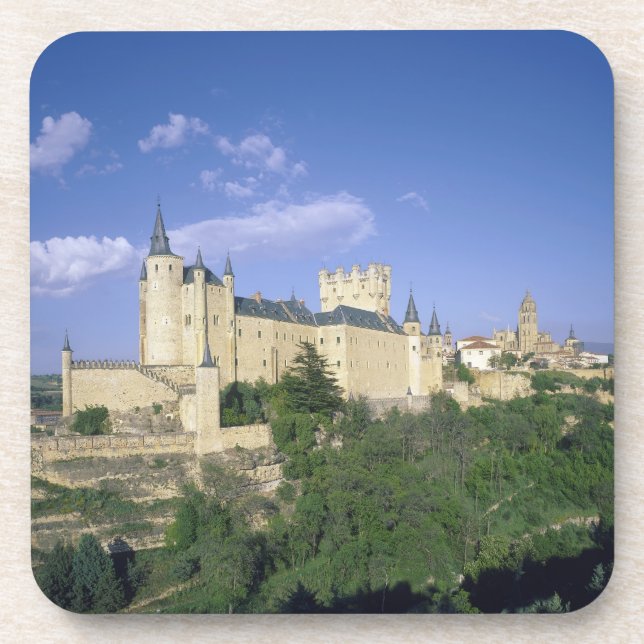 Alcazar, Segovia, Castile Leon, Spain 2 Coaster (Front)