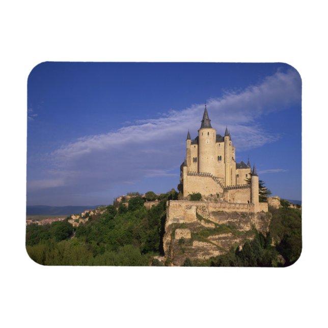 Alcazar, Segovia, Castile Leon, Spain Magnet (Horizontal)