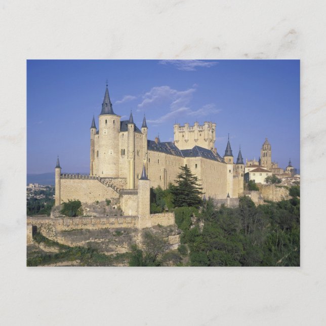 Alcazar, Segovia, Castile Leon, Spain Postcard (Front)