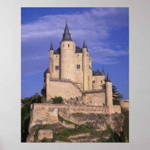 Alcazar, Segovia, Castile Leon, Spain, Unesco Poster