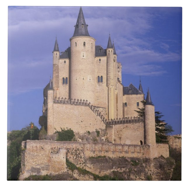 Alcazar, Segovia, Castile Leon, Spain, Unesco Tile (Front)