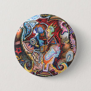 Alchemical Pursuit 6 Cm Round Badge