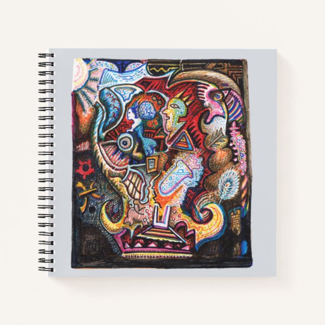 Alchemical Pursuit, by Brian Benson Notebook (Front)