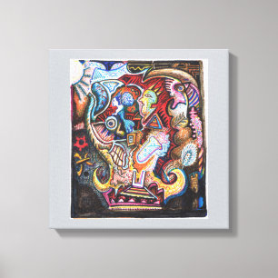 Alchemical Pursuit Canvas Wall Art