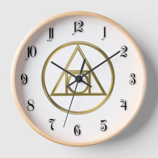 Alchemical symbol clock