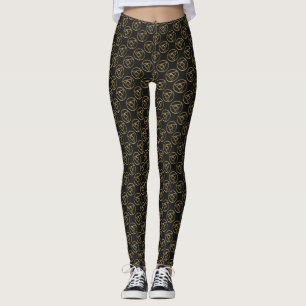 Alchemical symbol leggings