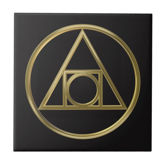 Alchemical symbol tile (Front)