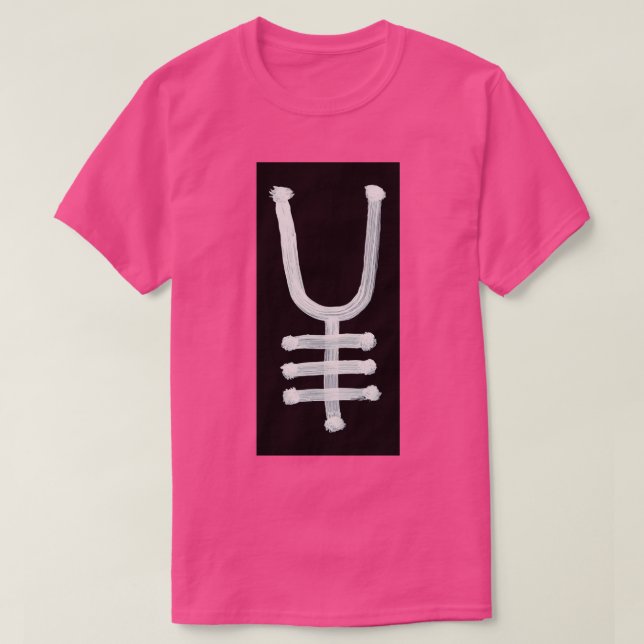 Alchemical Symbols Amalgamation Inverted T-Shirt (Design Front)