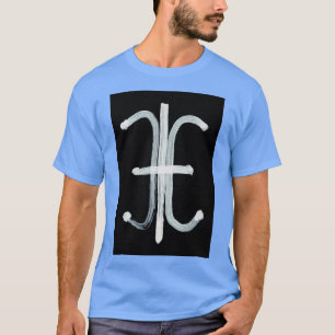 Alchemical Symbols Ammonia Inverted T-Shirt