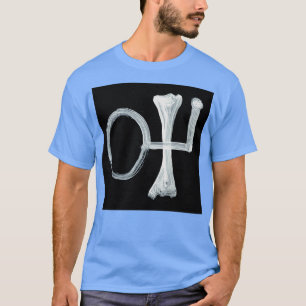 Alchemical Symbols Gold Six Inverted T-Shirt