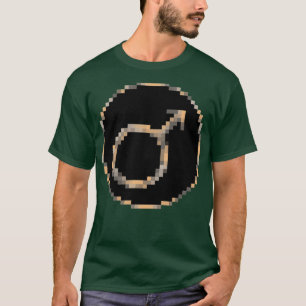 Alchemical Symbols Iron Pixel T-Shirt