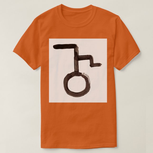 Alchemical Symbols Lead Seven T-Shirt (Design Front)