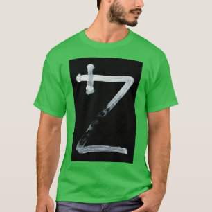 Alchemical Symbols Lime Inverted T-Shirt