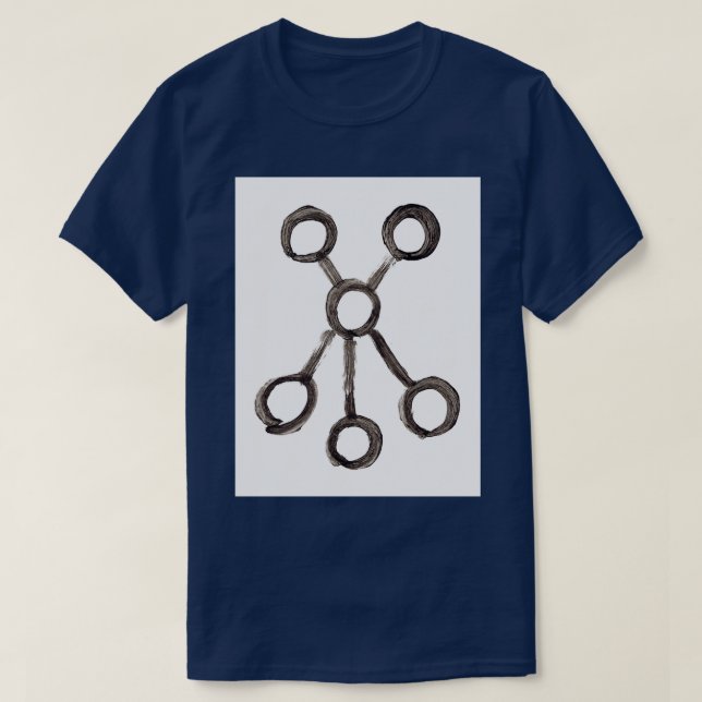 Alchemical Symbols Oil Two T-Shirt (Design Front)